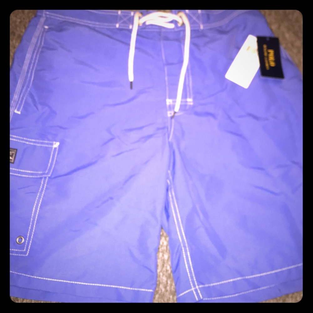 Polo Ralph Lauren Bright Blue Swimming Trunks